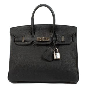 Hermès Birkin  25 Black 89 Togo 2025 W