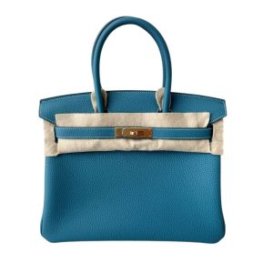 Hermès Birkin  30 Blue Jean  75 Togo 2024 W
