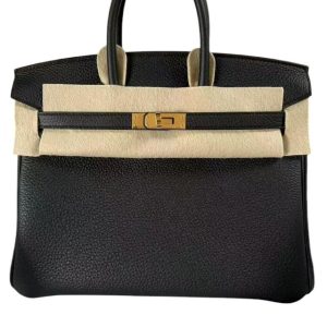 Hermès Birkin  25 Black 89 Togo 2024 W