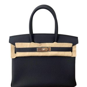 Hermès Birkin  30 Blue Nuit 2Z Togo 2024 W
