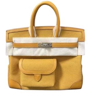 Hermès Birkin Cargo 25 Sesame 2S Swift, Toile 2024 W
