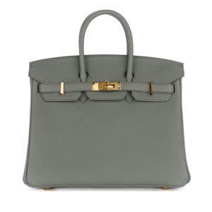 Hermès Birkin Sellier 25 Vert Amande 63 Togo 2025 W