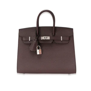 Hermès Birkin Sellier 25 Rouge Sellier 0G Epsom 2025 K