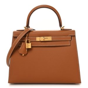 Hermès Kelly Sellier 28 Gold 37 Epsom 2024 W