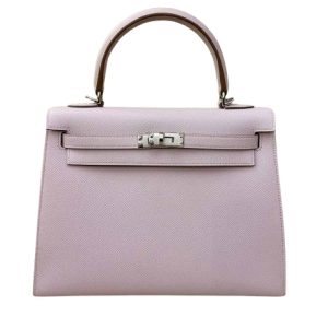 Hermès Kelly  25 Mauve Pale 09 Epsom 2024 W
