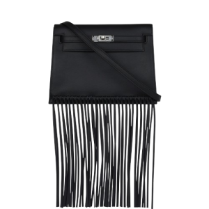 Hermès Kelly Danse & Anate Black 89 Swift 2023 B