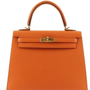 Hermès Kelly HSS & Sellier & Verso 25 Orange H 93 Epsom 2024 W