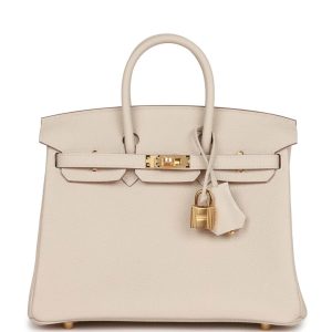 Hermès Birkin  25 Craie  10 Togo 2025 W