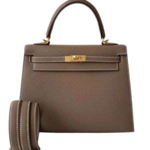 Hermès Kelly Sellier 28 Etoupe  18 Epsom 2025 K