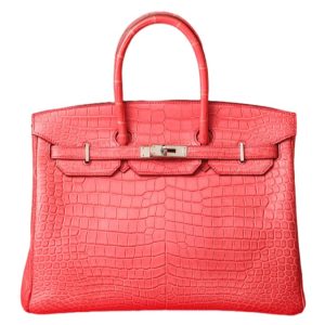 Hermès Birkin  35 Bougainvillier A5 Alligator Matt 2010 N