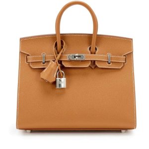 Hermès Birkin Sellier 25 Gold 37 Epsom 2024 W