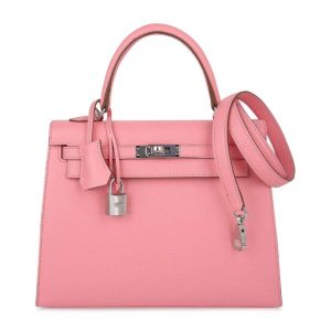 Hermès Kelly Sellier 25 Rose Confetti 1Q Epsom 2025 N/A
