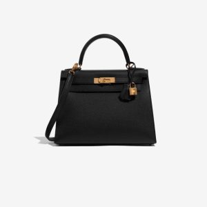 Hermès Kelly Sellier 28 Black 89 Epsom N/A N/A