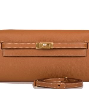 Hermès Kelly To Go Gold 37 Epsom 2021 Z