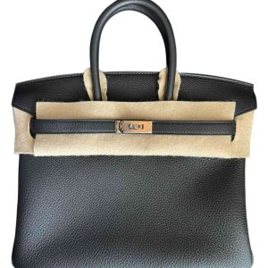 Hermès Birkin  25 Black 89 Togo 2024 W