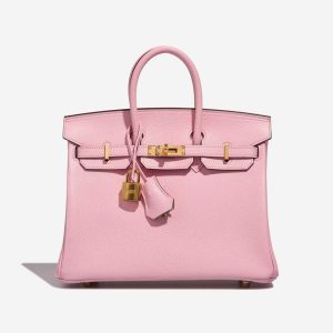 Hermès Birkin HSS & Verso 25 Rose Sakura 3Q Chevre Myzore 2022 U