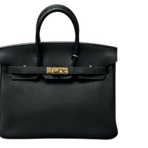 Hermès Birkin  25 Black 89 Togo 2023 Z