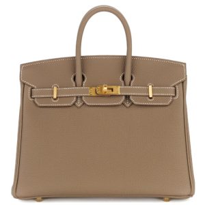 Hermès Birkin  25 Etoupe  18 Togo 2025 K