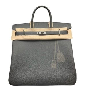 Hermès Birkin HAC & Coup De Soleil 40 Gris Meyer 0L Togo 2025 W