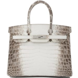 Hermès Birkin Himalaya 30 White 01 Niloticus Crocodile Matt 2024 W
