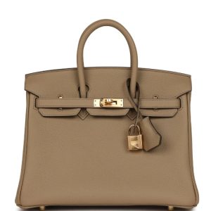 Hermès Birkin  25 Beige Marfa 8Q Togo 2024 W