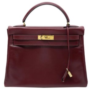 Hermès Kelly  32 Bordeaux  57 Box 2003 G