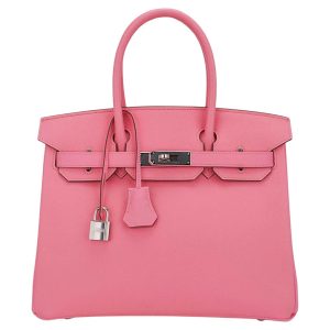 Hermès Birkin  30 Rose Confetti 1Q Epsom 2020 Y