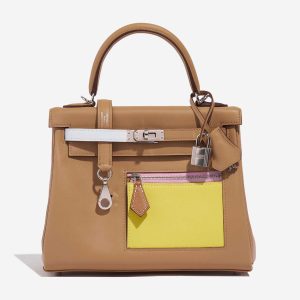 Hermès Kelly Colormatic 25 Blue Brume T0, Chai 0M, Lime 9R, Mauve Sylvestre X9, Nata I2 Swift 2024 B
