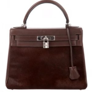 Hermès Kelly  28 Ebene  46 Crinoline, Barenia 2004 H