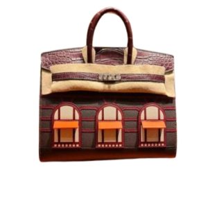 Hermès Birkin Faubourg 20 Orange H 93, Rouge H 55, Rouge Sellier 0G Alligator Matt, Madame, Sombrero, Swift N/A N/A