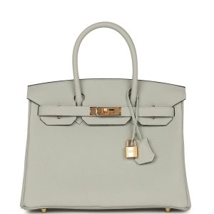 Hermès Birkin  30 Gris Neve 0W Togo 2023 B