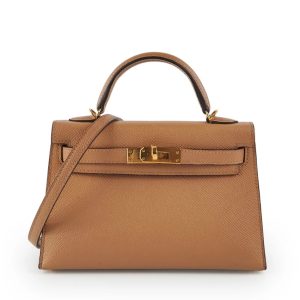 Hermès Kelly Sellier 20 Chai 0M Epsom 2021 Z