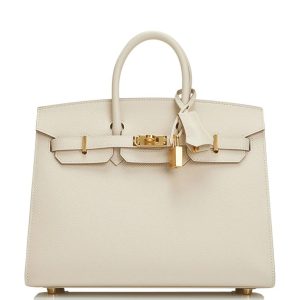 Hermès Birkin Sellier 25 Craie  10 Epsom 2025 K