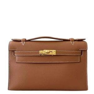 Hermès Kelly Pochette Gold 37 Swift N/A N/A