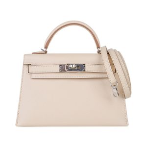 Hermès Kelly Sellier 20 Craie  10 Epsom 2025 K