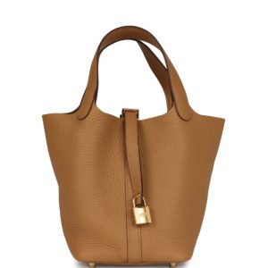Hermès Picotin  18 Biscuit 01P Clemence 2025 K