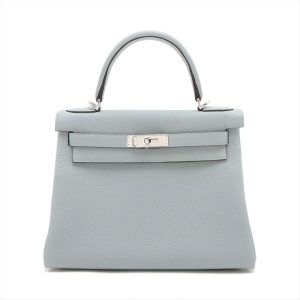 Hermès Kelly  28 Blue Glacier 8U Togo 2025 W