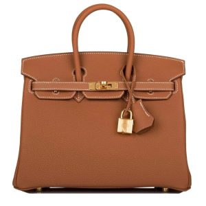 Hermès Birkin  25 Gold 37 Togo 2025 K