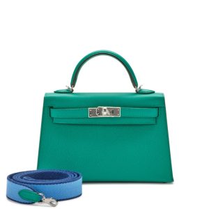 Hermès Kelly Sellier 20 Vert Jade O6 Epsom 2025 B