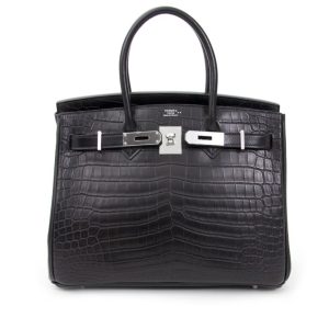 Hermès Birkin  30 Black 89 Alligator Matt 2020 Y