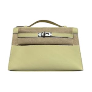Hermès Kelly Pochette Jaune Milton I8 Swift 2025 K