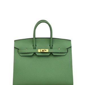 Hermès Birkin  25 Vert Criquet 3I Epsom 2021 Z