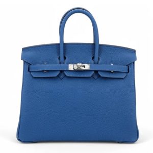 Hermès Birkin  25 Bleu Tie Togo 2025 K