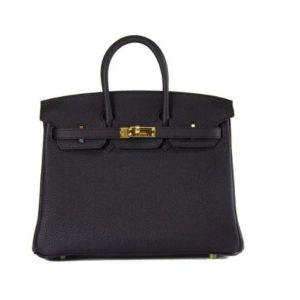 Hermès Birkin  25 Black 89 Togo 2025 K