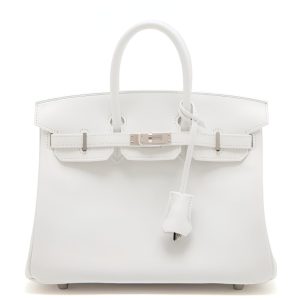 Hermès Birkin  25 New White 0U Swift N/A N/A