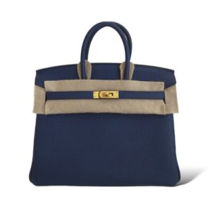 Hermès Birkin  35 Navy 7U Togo 2024 W