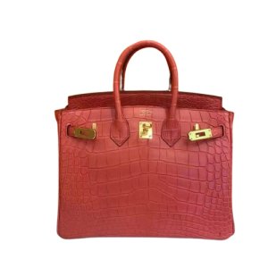 Hermès Birkin  25 Bougainvillier A5 Alligator Matt 2020 Y